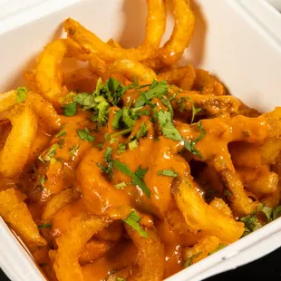 Tikka masala fries