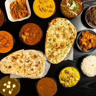 What we have on the steam table ( you can choose for combinations)