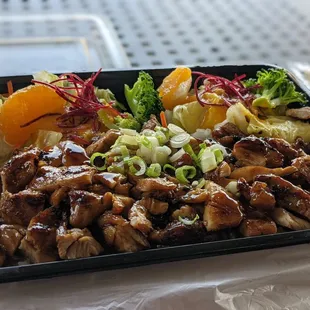 Chicken teriyaki plate