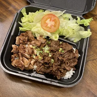 #3 Chicken &amp; Beef Plate