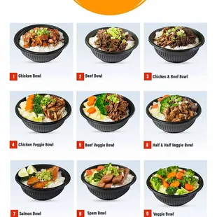 Bowl Menu