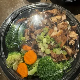 Chicken teriyaki bowl