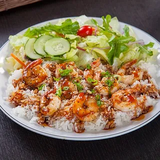 12. Garlic Butter Shrimp Plate