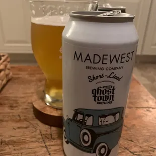 Made West collaboration with Ghost Town Brewing West Coast IPA! A real excellent beer!