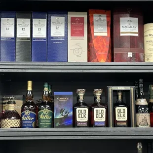 Weller, Blanton's, etc.