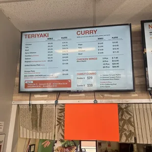 Menu May 2022