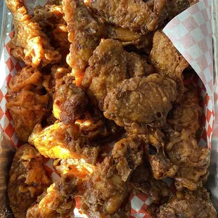 Chicken wings (reg &amp; spicy)