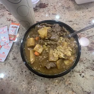 Beef Curry Bowl