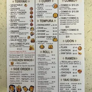 Menu February 2022