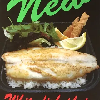 White Fish Plate
