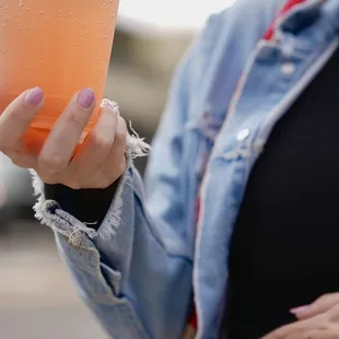 Strawberry Lemonade Mimosa