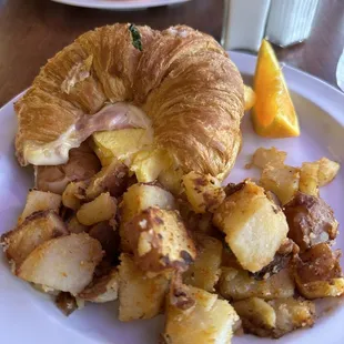 Ham and Cheese Croissant