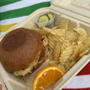 Grilled Chicken Burger