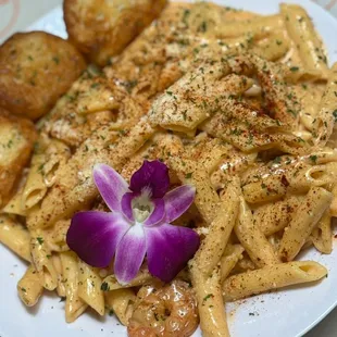 alfredo shrimp pasta