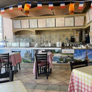 Inside of restaurant