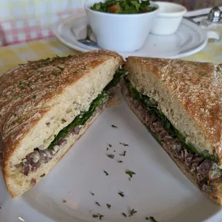 Homemade Parisian Beef Ciabatta