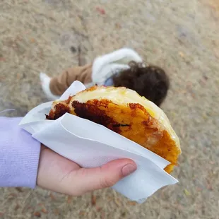 Cheese arepa.. so good!