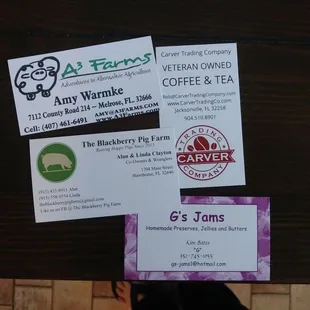 Supporting local small businesses. Fresh is better