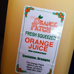 Fresh oj