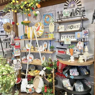Lots of fun home decor/gifts