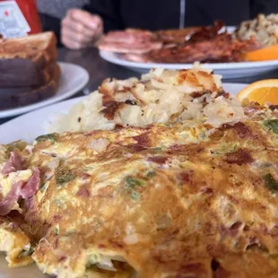 Irish omelette full - 3 eggs