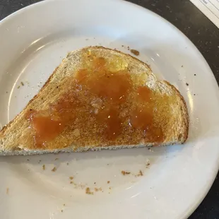 Orange marmalade with hot sauce
