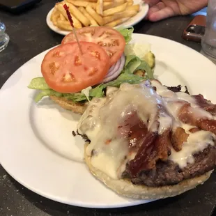 Bacon cheeseburger