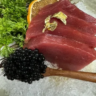 Bluefin Tuna sashimi from Spain
