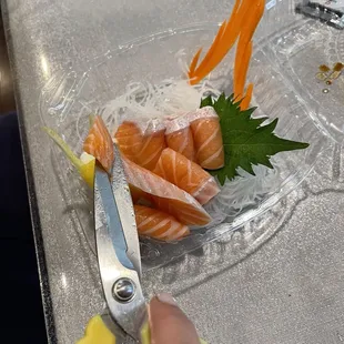Salmon Sashimi