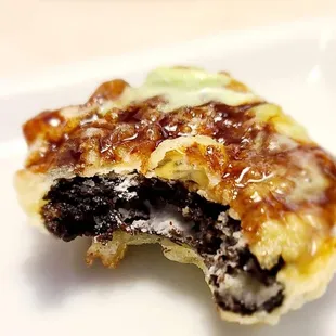Oreo Tempura! Who knew I would love this...better than deep fried ones from the Fairs!