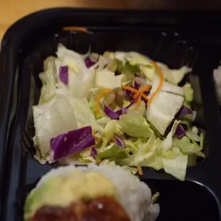 a close up of a meal