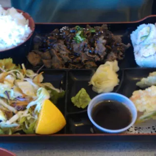 Beef Teriyaki Bento