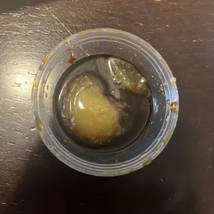 Ummm what's this? I ordered sushi for lunch from Uber eats and this is supposed to be the sweet sauce for the sushi.