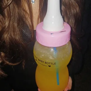 Big baby bottle, lol tooooooo cute