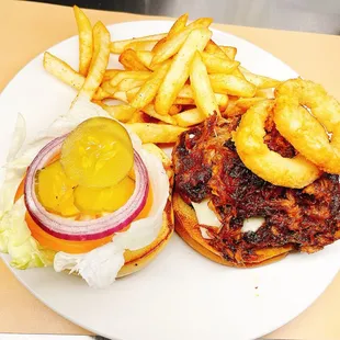 Bourbon burger