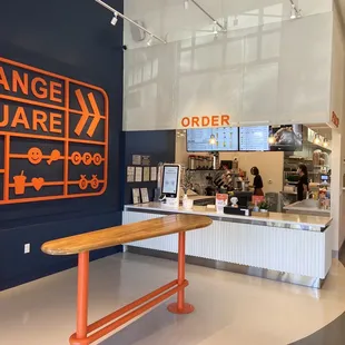 Facility is family friendly and has lots of seatings