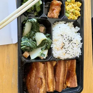 B02. Slow-Braised Pork Belly Square