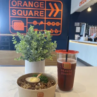 B08. Braised Chopped Pork Rice Bowl