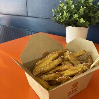 S12. Sweet Potato Fries with Plum Powder