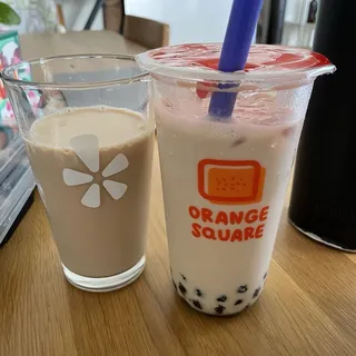 A04. Classic Milk Tea with Boba