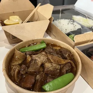 B03. Pot-Roasted Beef Tendon & Brisket Square