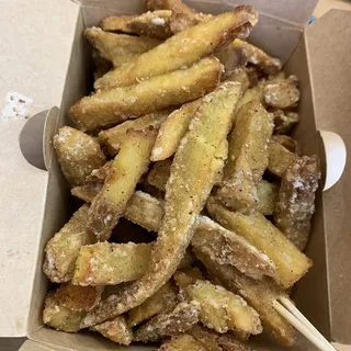 S12. Sweet Potato Fries with Plum Powder
