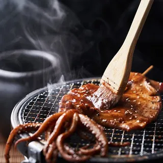 S11. Char-Grilled Xl Whole Squid