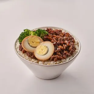 Only $7.99 For B08. BRAISED CHOPPED PORK RICE BOWL