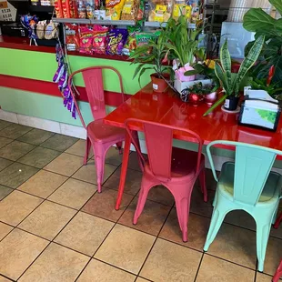 Front of the register