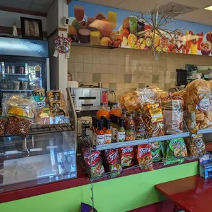 donuts, interior