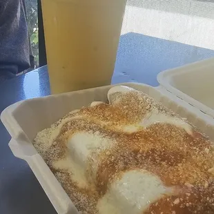 Tamales & Tropical Smoothie