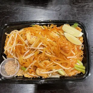 Chicken Pad Thai, a must try dish