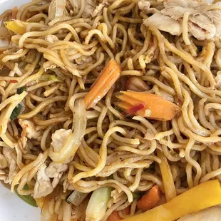 Orange Thai Noodle