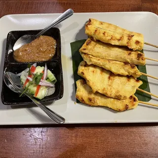 8. Chicken Satay